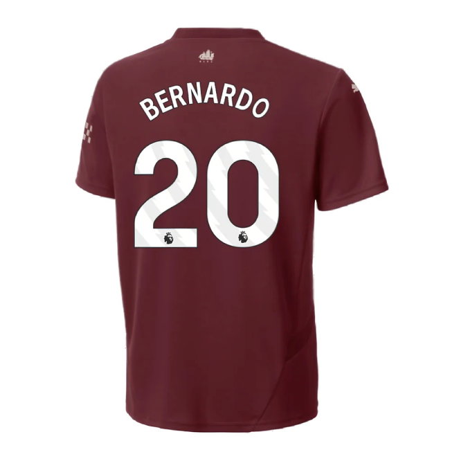 2024-2025 Man City Third Shirt (Kids) (Bernardo 20)