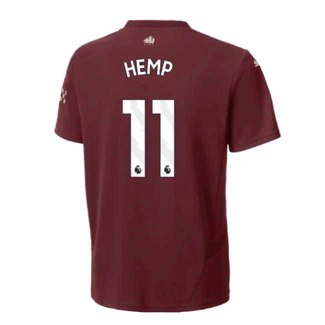 2024-2025 Man City Third Shirt (Kids) (Hemp 11)