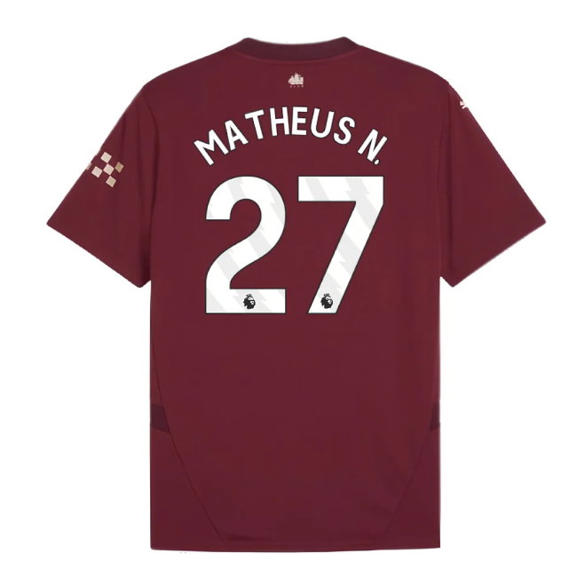 2024-2025 Man City Third Shirt (Matheus N. 27)