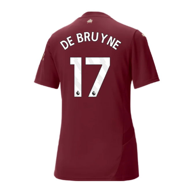 2024-2025 Man City Third Shirt (Womens) (De Bruyne 17)