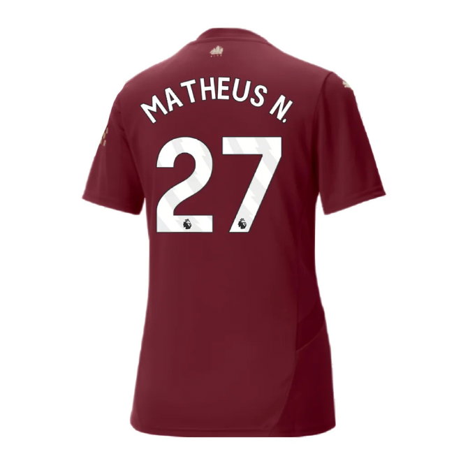 2024-2025 Man City Third Shirt (Womens) (Matheus N. 27)