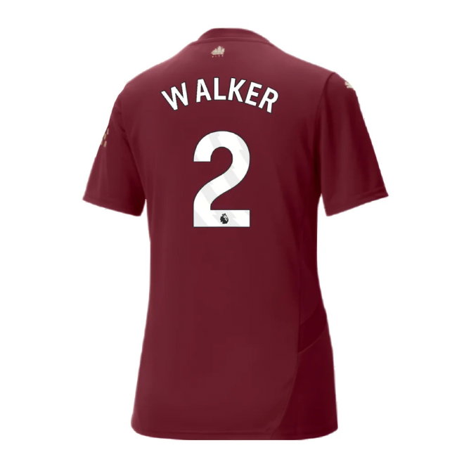 2024-2025 Man City Third Shirt (Womens) (Walker 2)