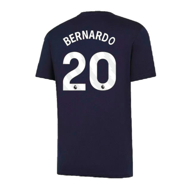 2024-2025 Man City Training Shirt (Inky Blue) - Kids (Bernardo 20)