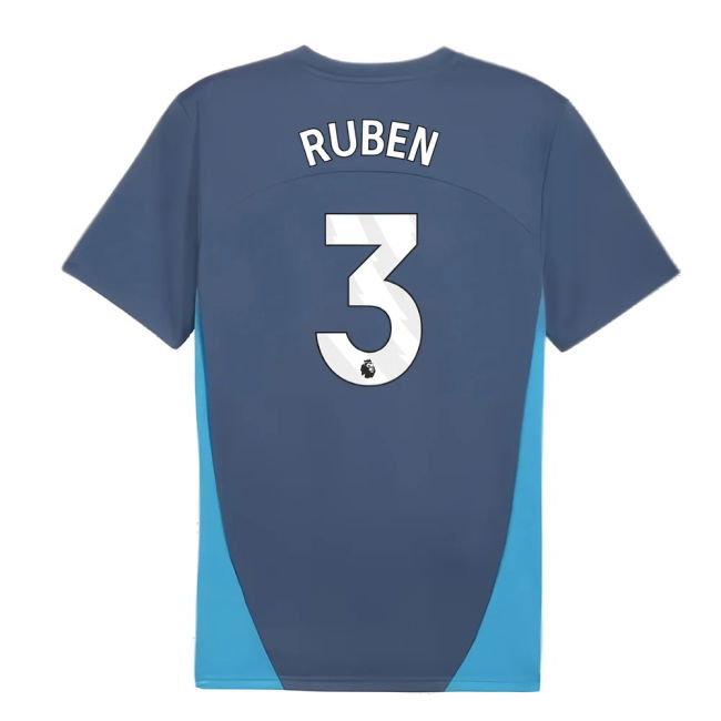 2024-2025 Man City Training Shirt (Inky Blue) (Ruben 3)