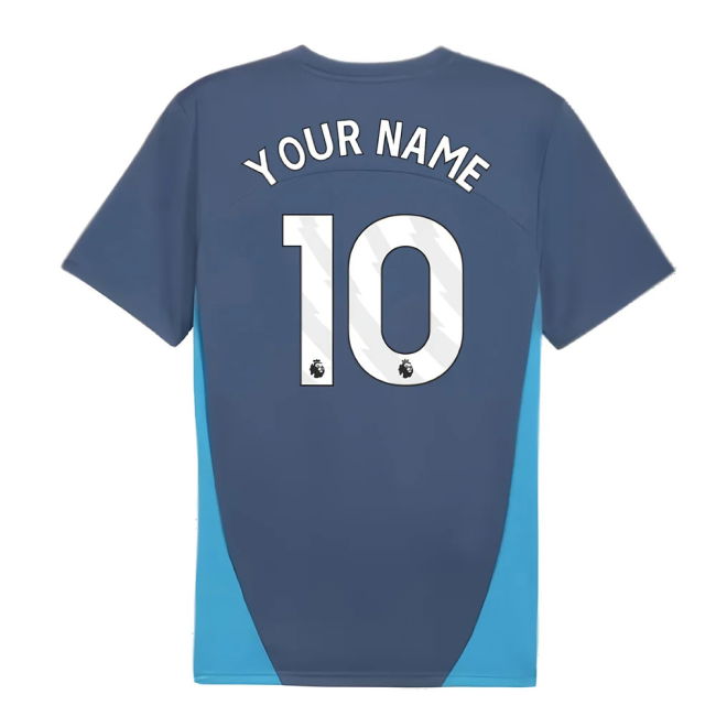 2024-2025 Man City Training Shirt (Inky Blue) (Your Name)