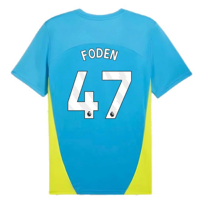 2024-2025 Man City Training Shirt (Magic Blue) (Foden 47)