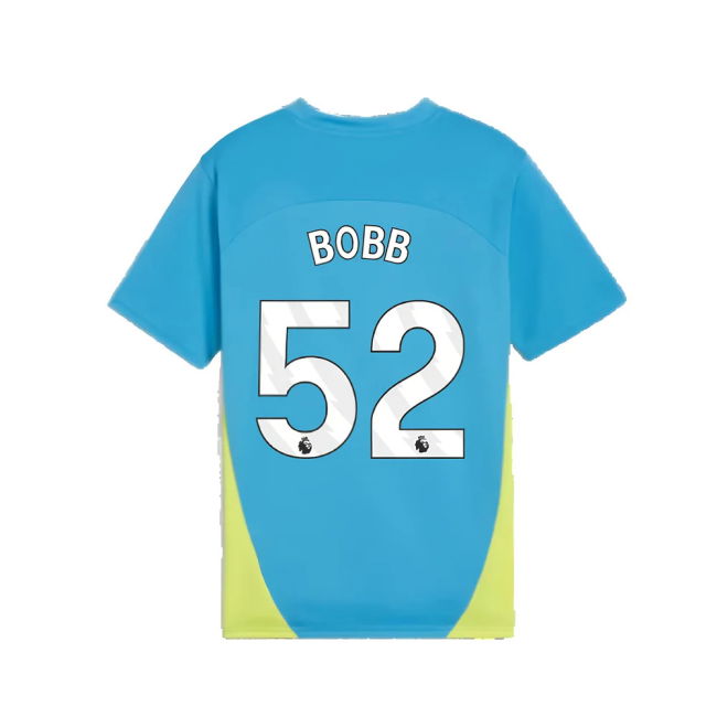 2024-2025 Man City Training Shirt (Magic Blue) - Kids (Bobb 52)