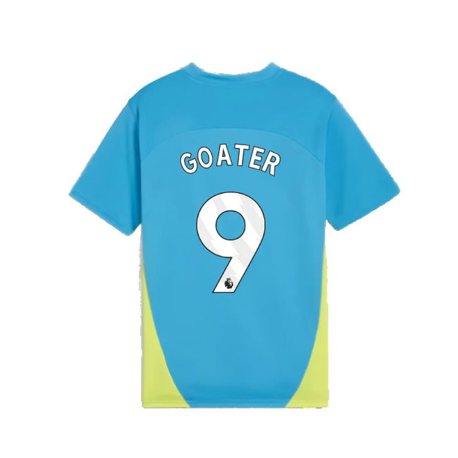 2024-2025 Man City Training Shirt (Magic Blue) - Kids (Goater 9)