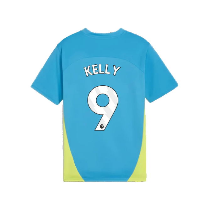 2024-2025 Man City Training Shirt (Magic Blue) - Kids (Kelly 9)