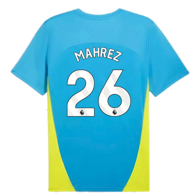 2024-2025 Man City Training Shirt (Magic Blue) (Mahrez 26)