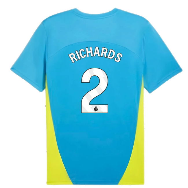 2024-2025 Man City Training Shirt (Magic Blue) (Richards 2)