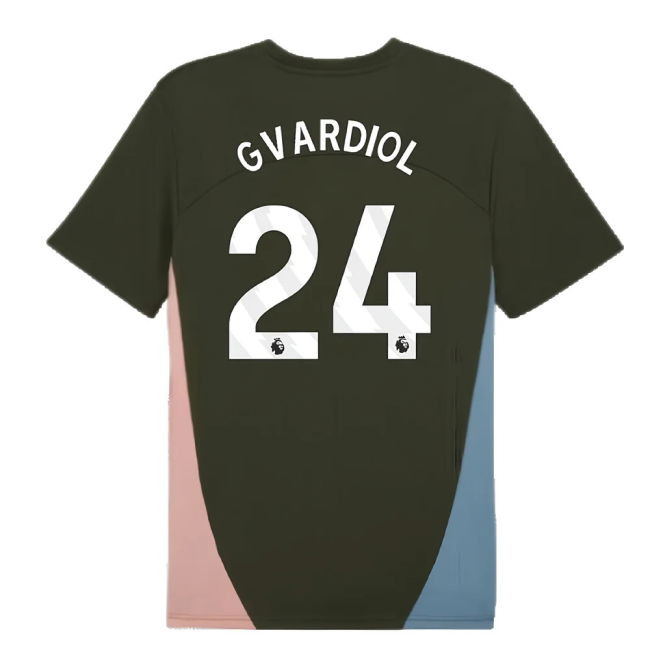 2024-2025 Man City Training Shirt (Myrtle) (Gvardiol 24)