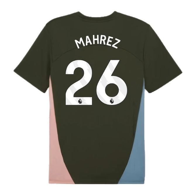 2024-2025 Man City Training Shirt (Myrtle) (Mahrez 26)