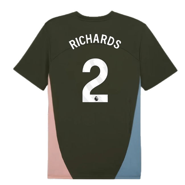 2024-2025 Man City Training Shirt (Myrtle) (Richards 2)