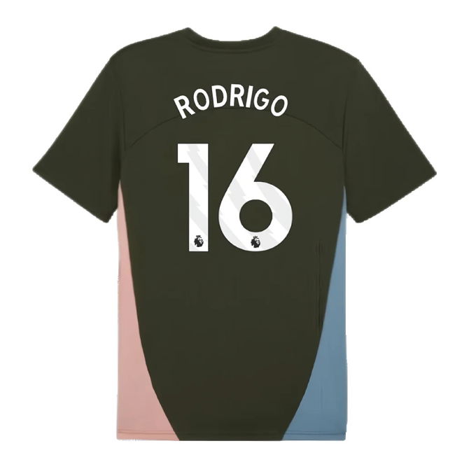 2024-2025 Man City Training Shirt (Myrtle) (Rodrigo 16)