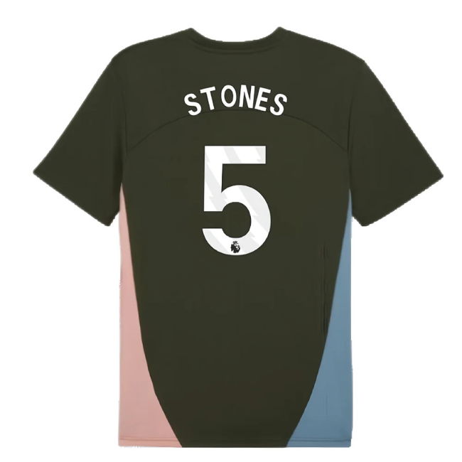 2024-2025 Man City Training Shirt (Myrtle) (Stones 5)