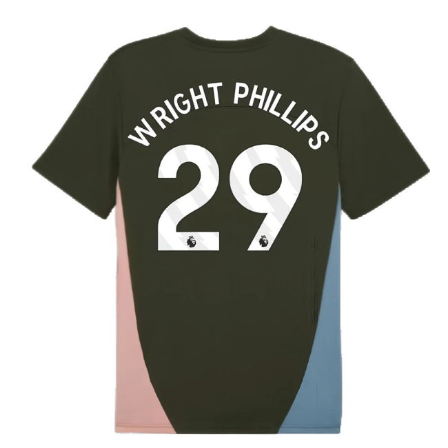 2024-2025 Man City Training Shirt (Myrtle) (Wright Phillips 29)