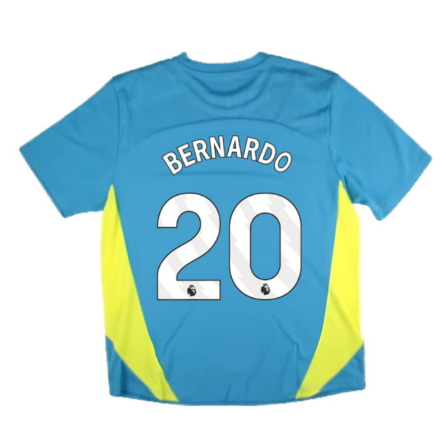 2024-2025 Man City Training Shirt Pro (Blue) (Bernardo 20)