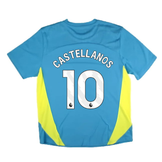 2024-2025 Man City Training Shirt Pro (Blue) (Castellanos 10)