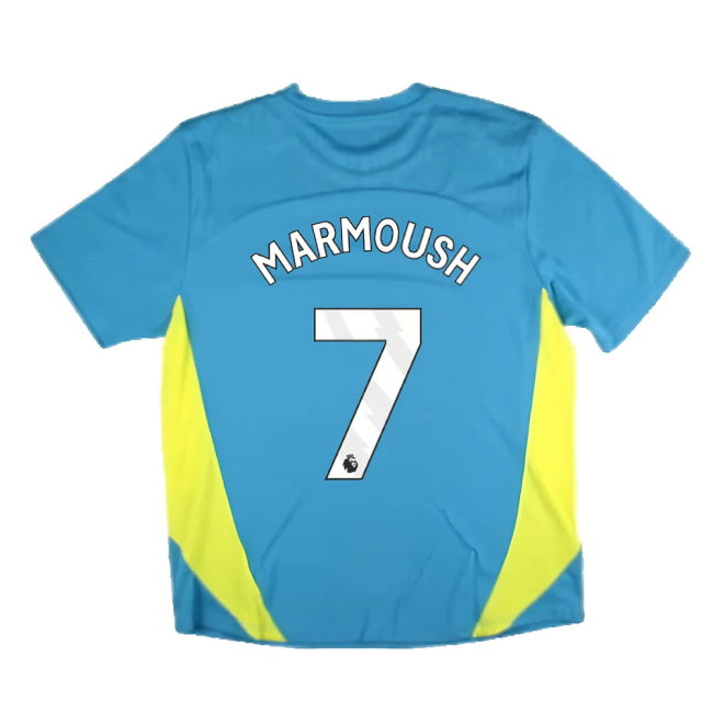 2024-2025 Man City Training Shirt Pro (Blue) (Marmoush 7)