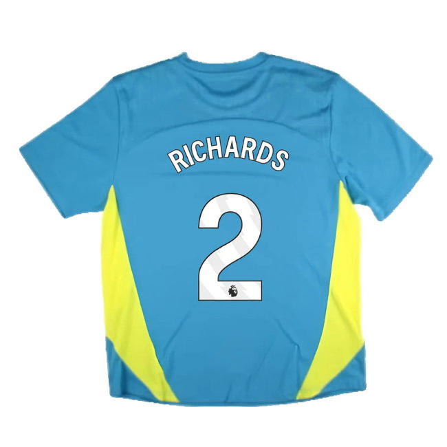 2024-2025 Man City Training Shirt Pro (Blue) (Richards 2)