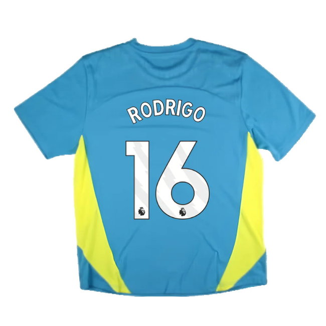 2024-2025 Man City Training Shirt Pro (Blue) (Rodrigo 16)