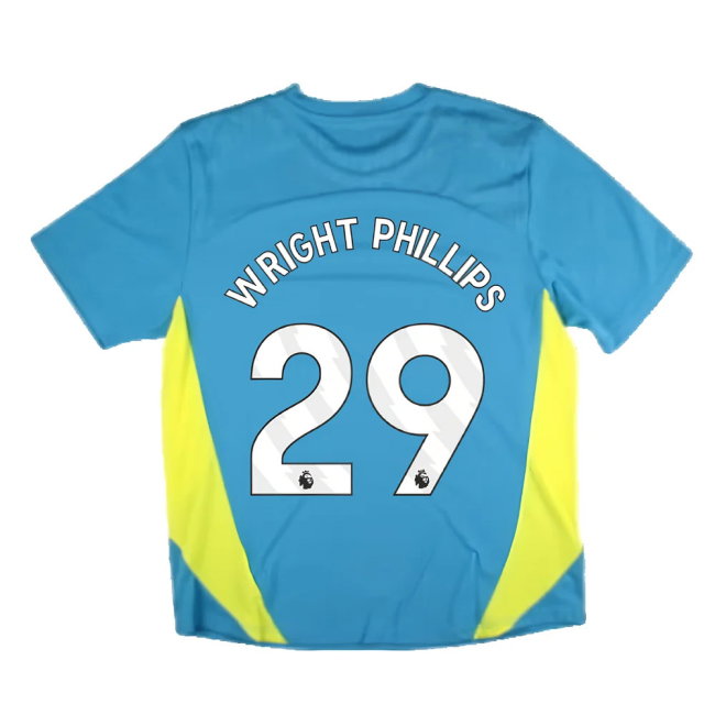 2024-2025 Man City Training Shirt Pro (Blue) (Wright Phillips 29)