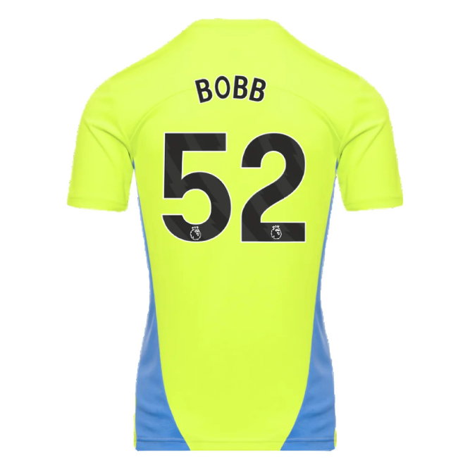 2024-2025 Man City Training Shirt (Yellow Glow) (Bobb 52)