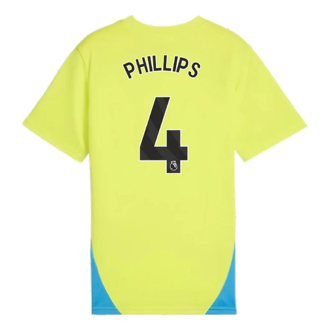 2024-2025 Man City Training Shirt (Yellow Glow) - Kids (Phillips 4)
