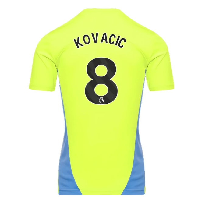 2024-2025 Man City Training Shirt (Yellow Glow) (Kovacic 8)