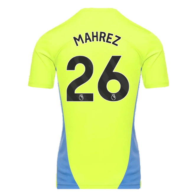 2024-2025 Man City Training Shirt (Yellow Glow) (Mahrez 26)