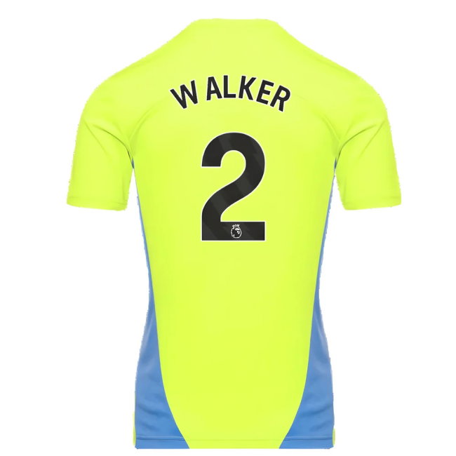 2024-2025 Man City Training Shirt (Yellow Glow) (Walker 2)