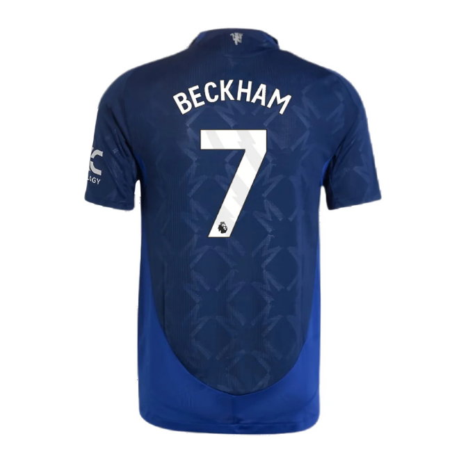 2024-2025 Man Utd Authentic Away Shirt (Beckham 7)