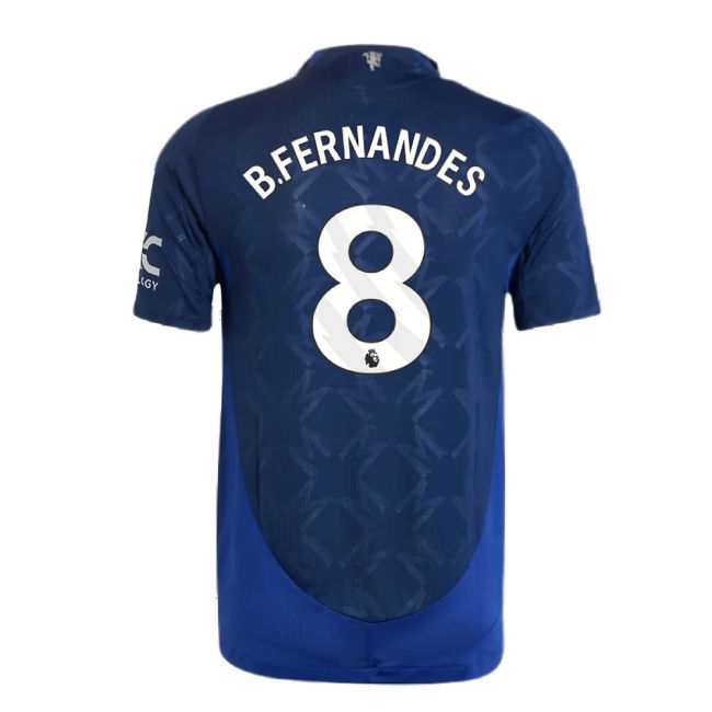 2024-2025 Man Utd Authentic Away Shirt (B.Fernandes 8)