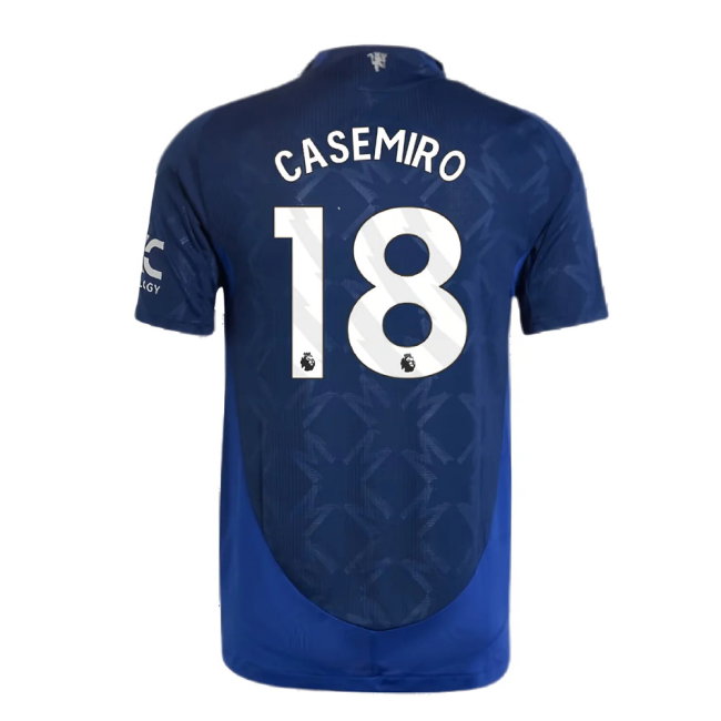 2024-2025 Man Utd Authentic Away Shirt (Casemiro 18)