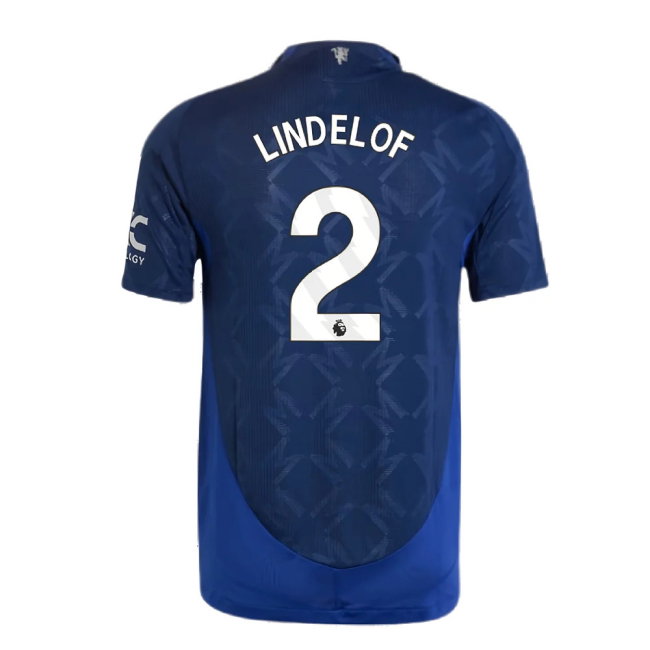 2024-2025 Man Utd Authentic Away Shirt (Lindelof 2)