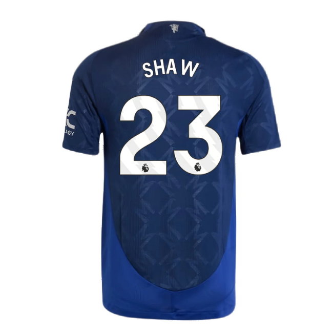 2024-2025 Man Utd Authentic Away Shirt (Shaw 23)