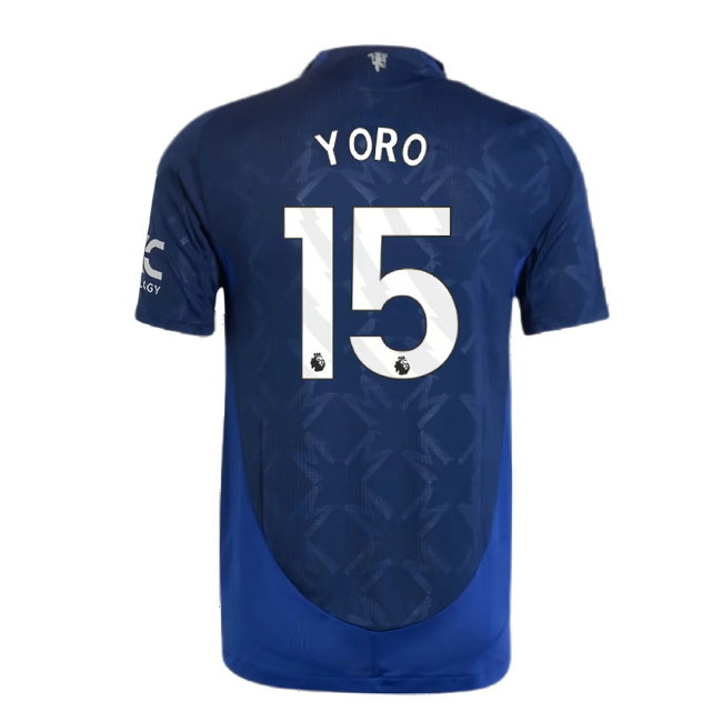 2024-2025 Man Utd Authentic Away Shirt (Yoro 15)