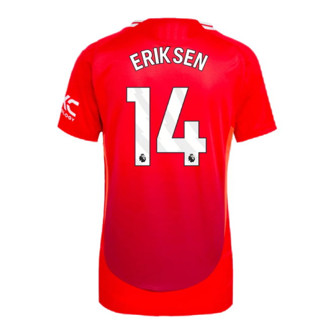 2024-2025 Man Utd Authentic Home Shirt (Womens) (Eriksen 14)