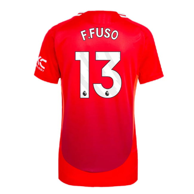 2024-2025 Man Utd Authentic Home Shirt (Womens) (F.Fuso 13)