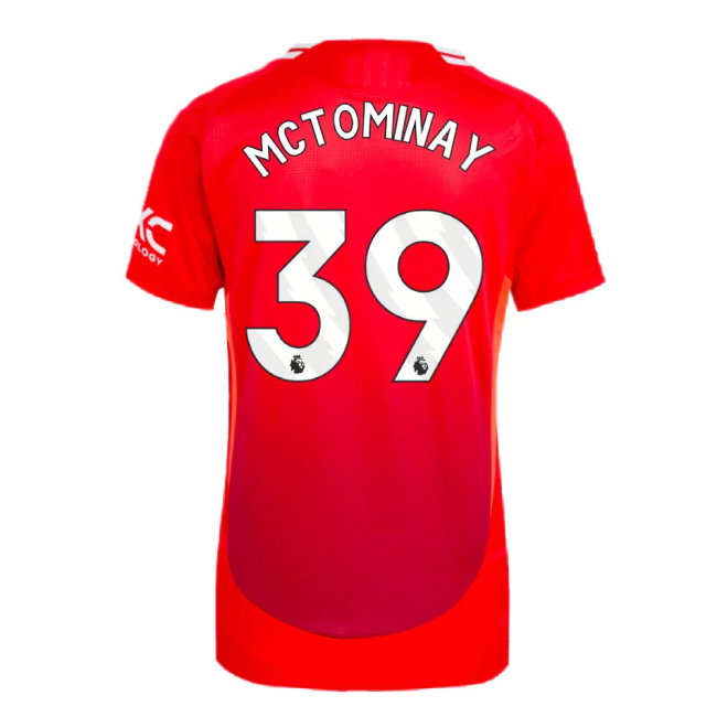 2024-2025 Man Utd Authentic Home Shirt (Womens) (McTominay 39)
