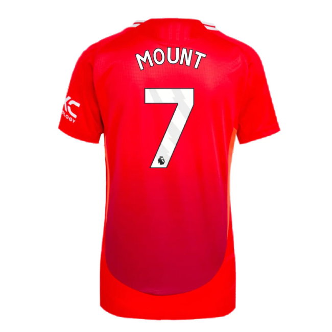 2024-2025 Man Utd Authentic Home Shirt (Womens) (Mount 7)
