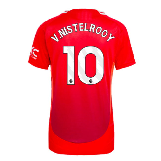 2024-2025 Man Utd Authentic Home Shirt (Womens) (V.Nistelrooy 10)