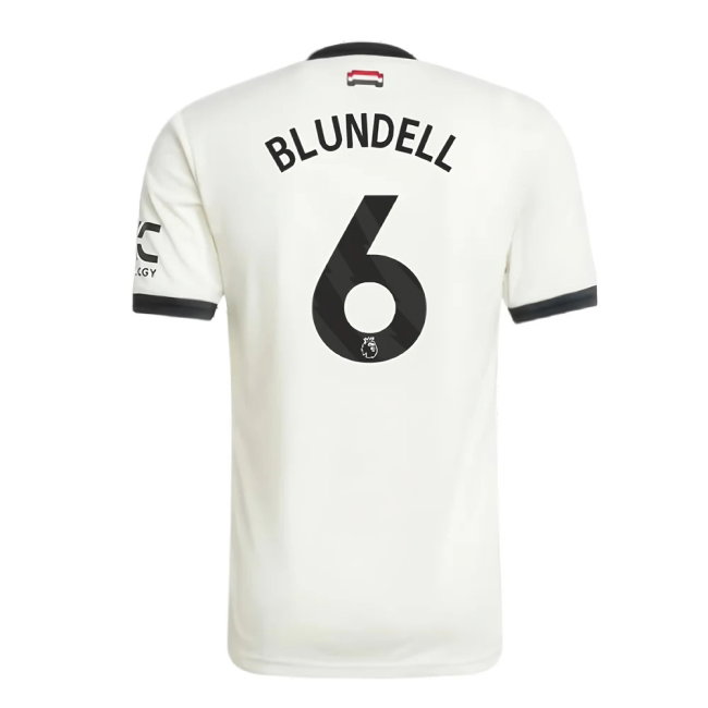 2024-2025 Man Utd Authentic Third Shirt (Blundell 6)