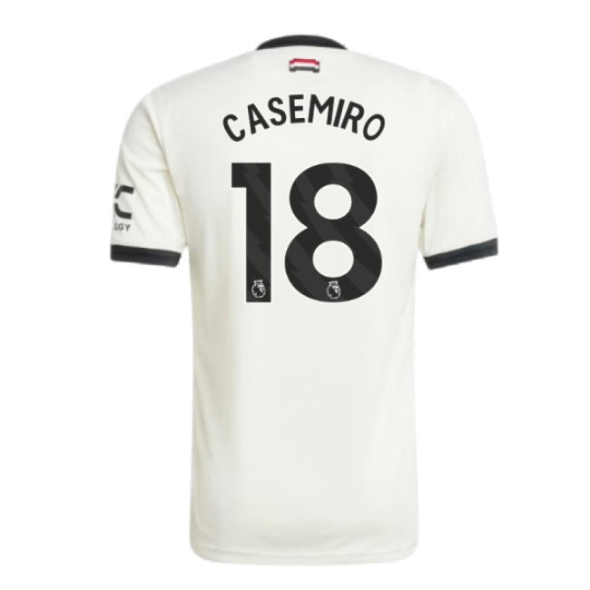 2024-2025 Man Utd Authentic Third Shirt (Casemiro 18)