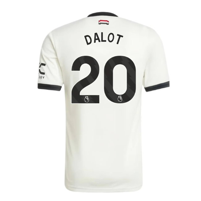 2024-2025 Man Utd Authentic Third Shirt (Dalot 20)