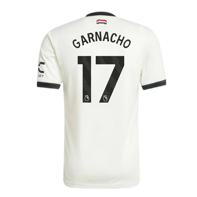 2024-2025 Man Utd Authentic Third Shirt (Garnacho 17)