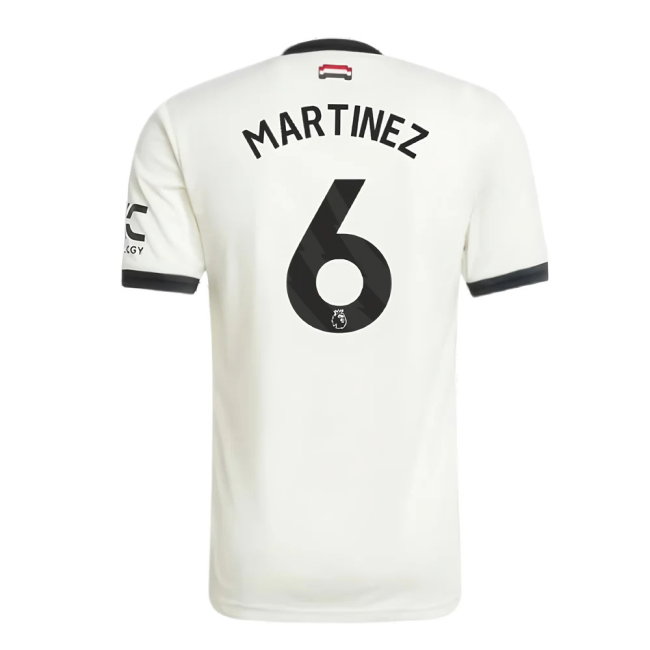 2024-2025 Man Utd Authentic Third Shirt (Martinez 6)