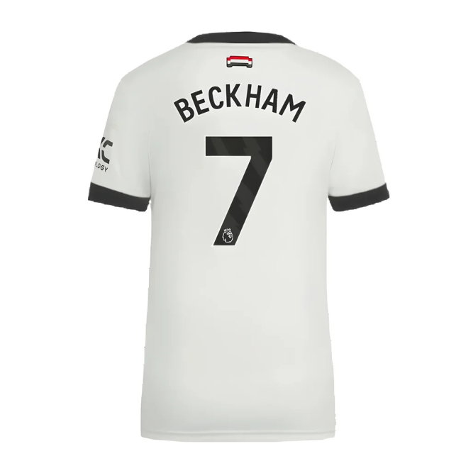 2024-2025 Man Utd Authentic Third Shirt (Womens) (Beckham 7)