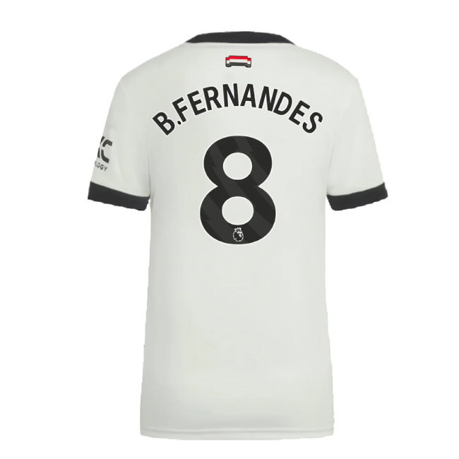 2024-2025 Man Utd Authentic Third Shirt (Womens) (B.Fernandes 8)